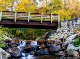 Bridge Over East Fork Coosa Creek, Fall Color