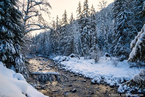 South Fork Stillaguamish River, Winter Blanket